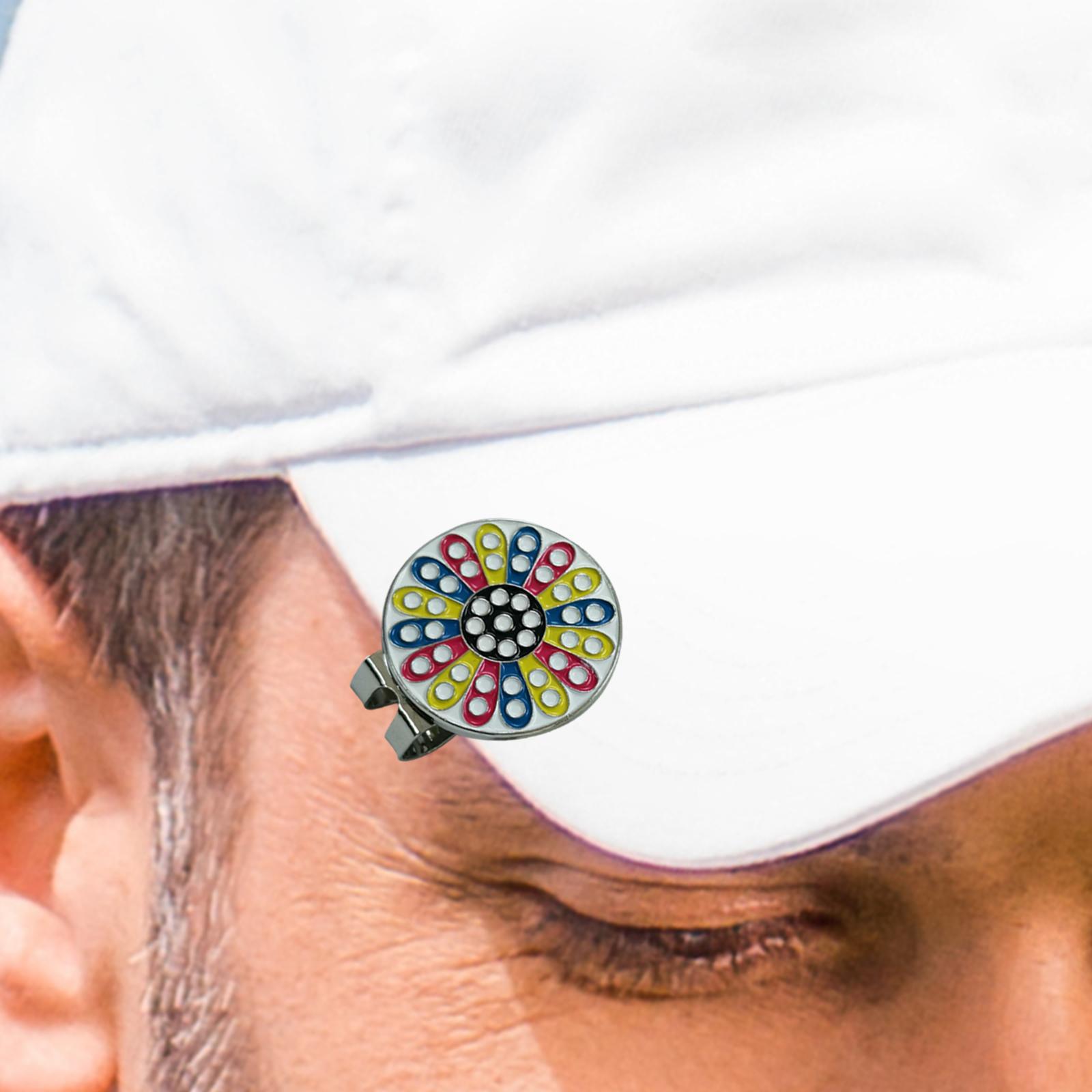 Golf Ball Marker Durable Lightweight Holder for Golf Accessories