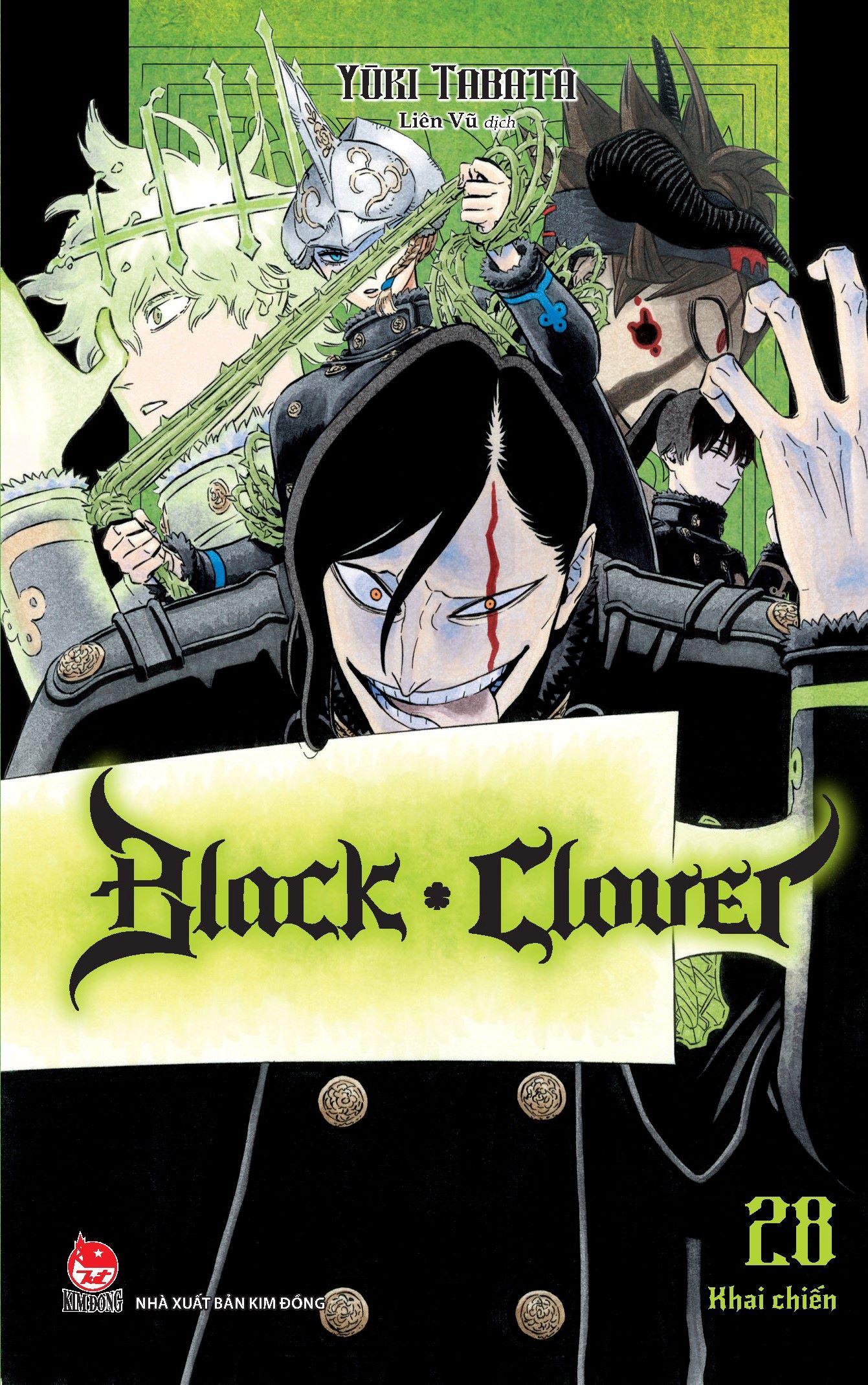 Truyện tranh Black Clover - Tập 28 - Tặng kèm Postcard - NXB Kim Đồng