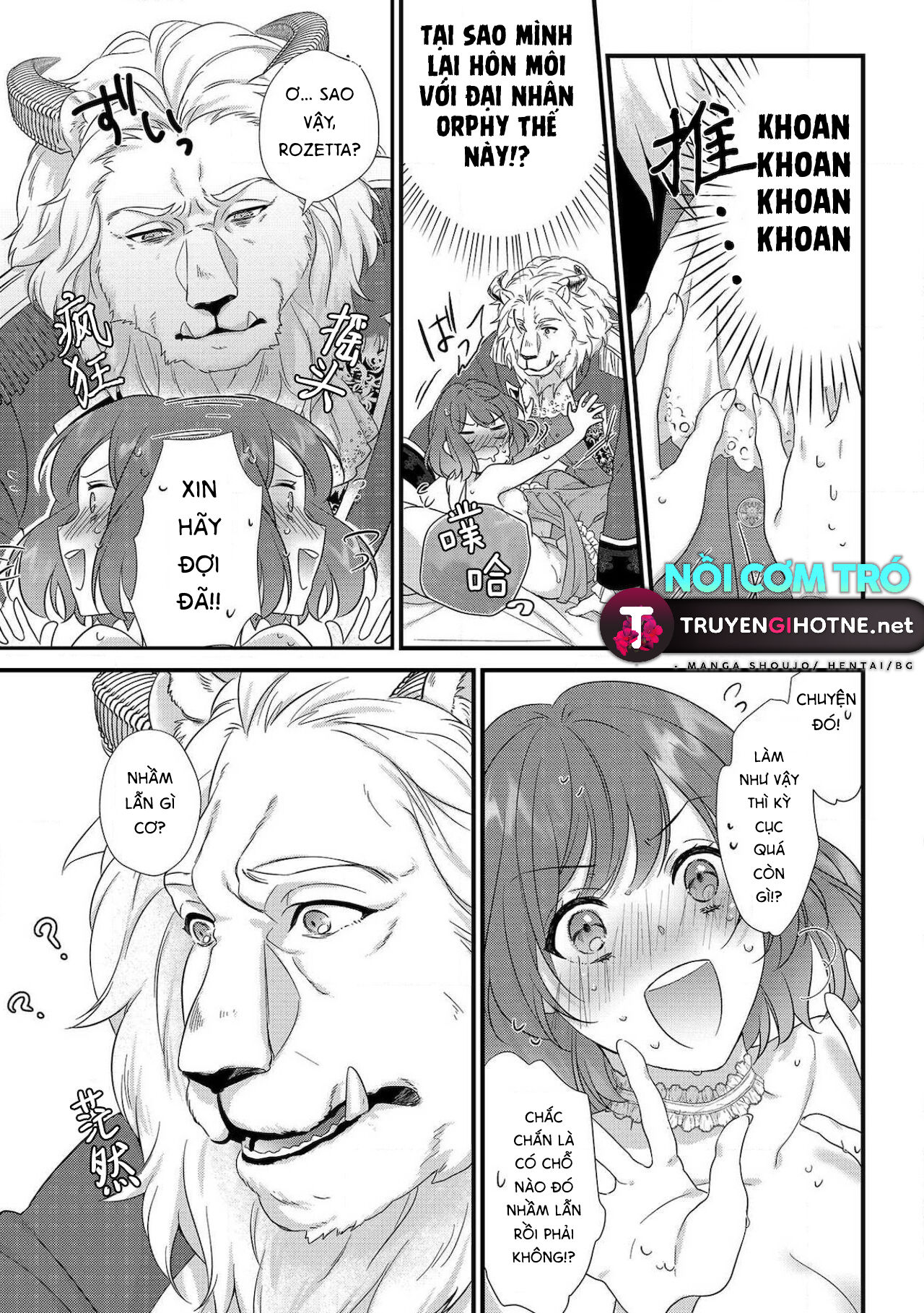 cô gái trinh trắng và quái thú chapter 1.1 6