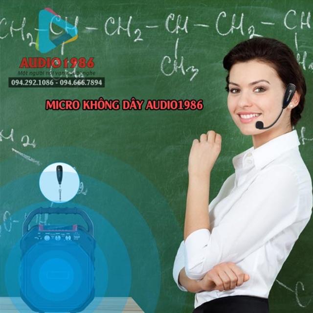 Micro không dây U100/G100 thu âm Livestream kết nối loa amply loa kéo loa bluetooth