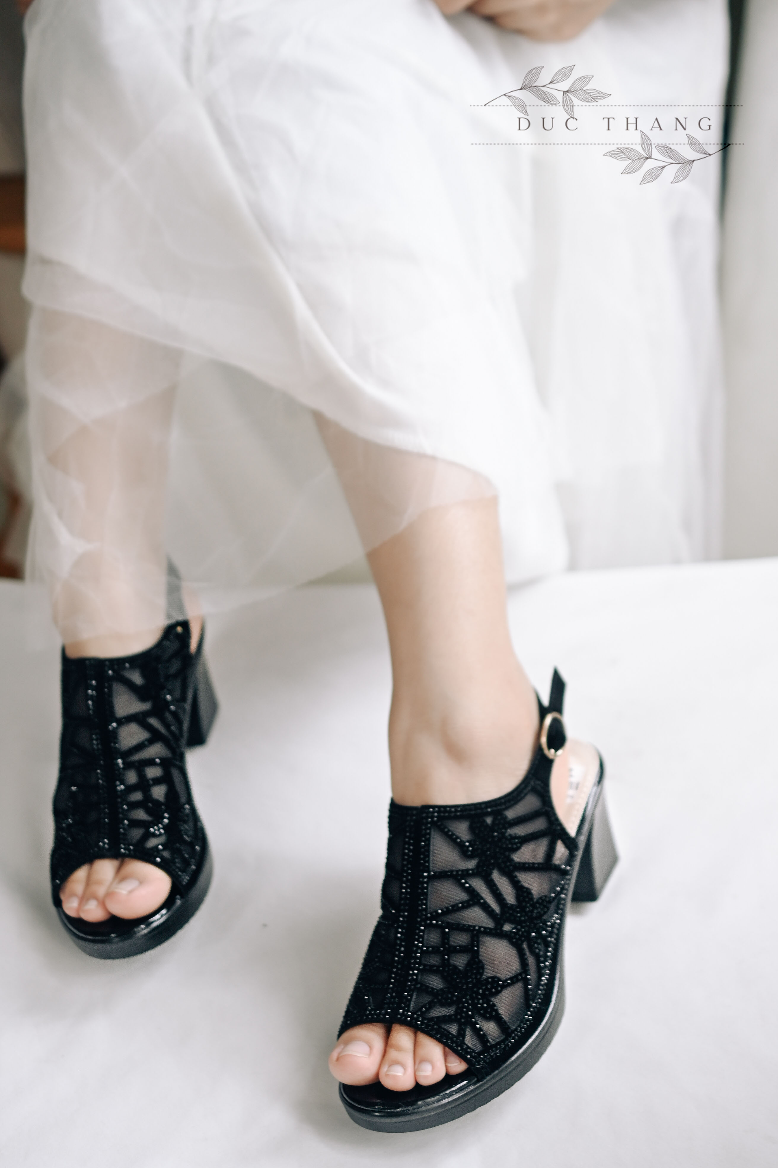 Sandal nữ cao gót nhập khẩu HongKong