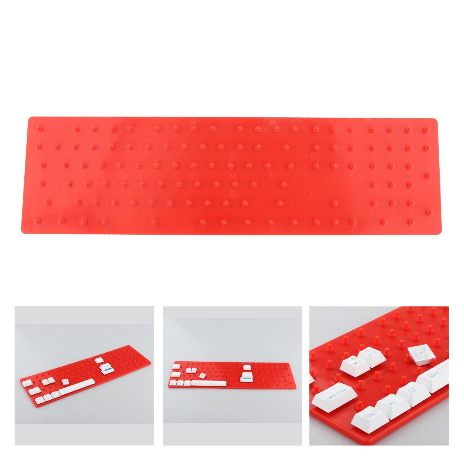 ABS Keycap Storage Box Collection Keyboard Set Storage Dustproof Red
