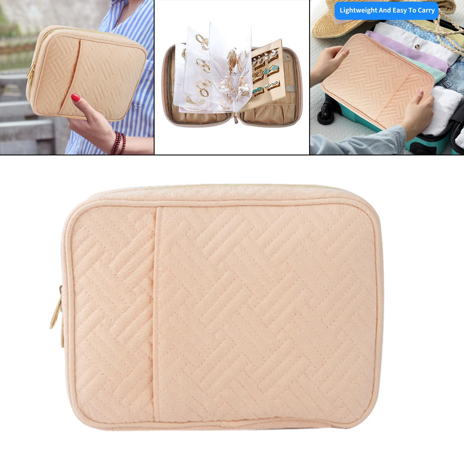 Travel Jewelry Storage Bag Portable Jewelry Organizer Case for Women Girls