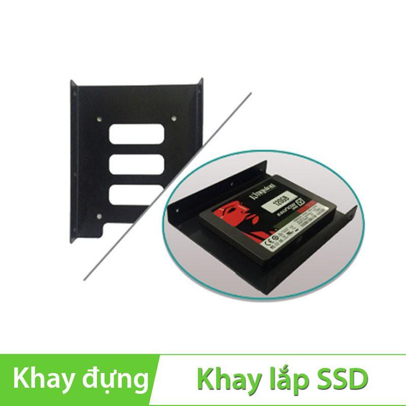 Khay Sắt lắp ổ cứng HDD/SSD 2.5&quot; - Loại Tốt - Đế rời lắp HDD - SSD