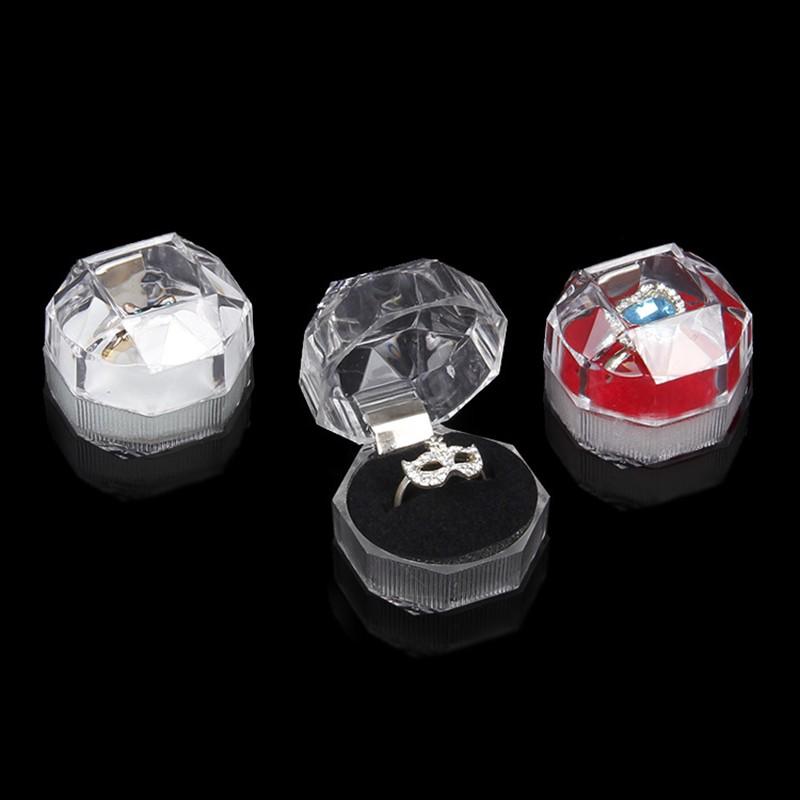 Set 30 hộp đựng nhẫn bằng acrylic cao cấp-e99