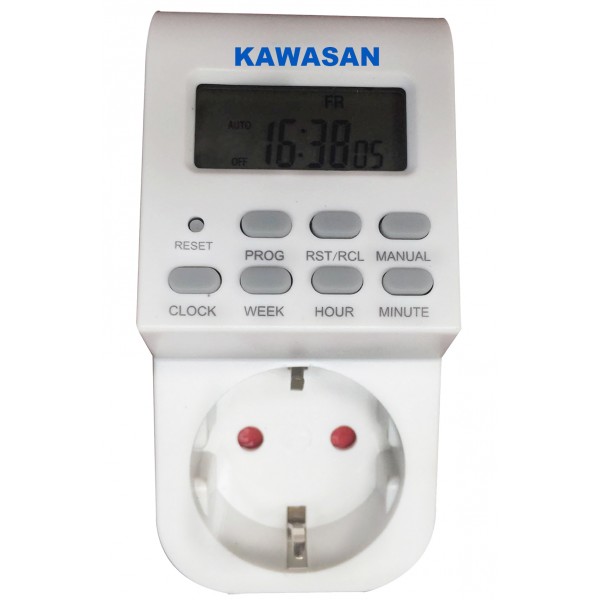 Ổ cắm điện hẹn giờ Kawasan KW-TGE2B