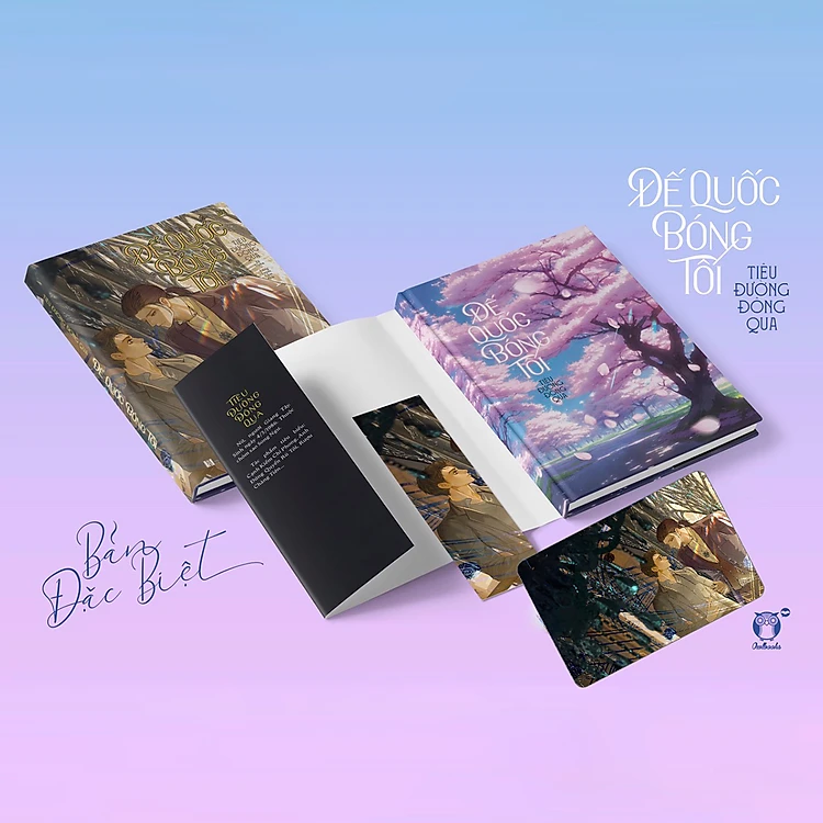 Sách Đế Quốc Bóng Tối (Phiên Bản Đặc Biệt Bìa Cứng) - Tặng Kèm 1 Bộ Bookmark Love Book