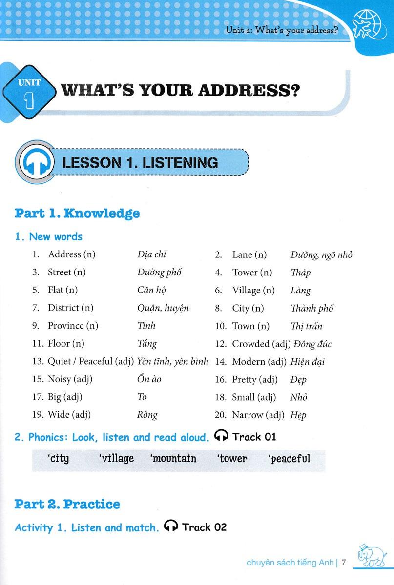Chinh Phục 4 Kỹ Năng Tiếng Anh Nghe - Nói - Đọc - Viết Lớp 5 - Tập 1