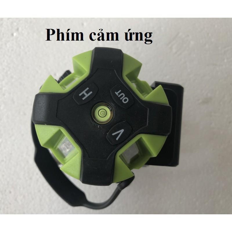 Máy CÂN BẰNG laser 5 tia xanh phím cảm ứng