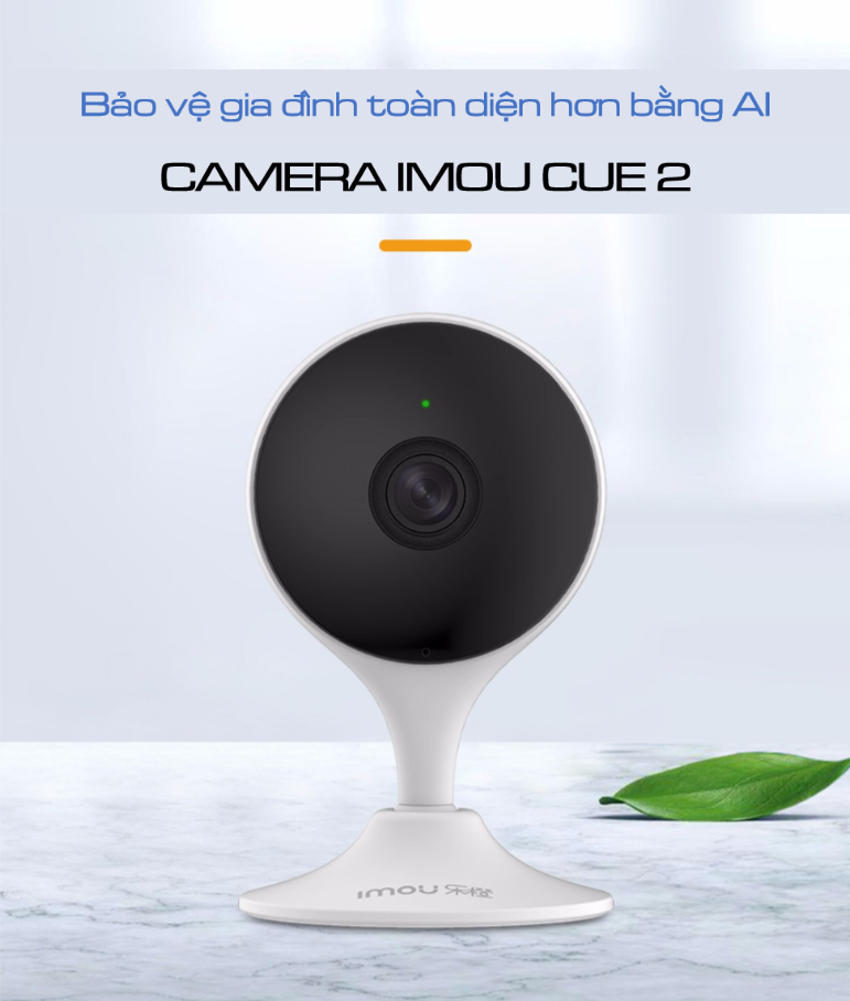 Camera Wifi 2MP IMOU CUE 2 C22EP 1080P góc siêu rộng, đàm thoại hai chiều - Hàng chính hãng