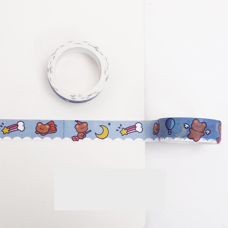 Băng keo trang trí quà, sổ nhiều họa tiết dễ thương PK1273