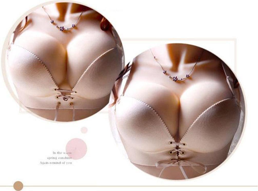 Áo ngực dây rút đúc su nâng ngực mặc với đầm trễ vai hở lưng