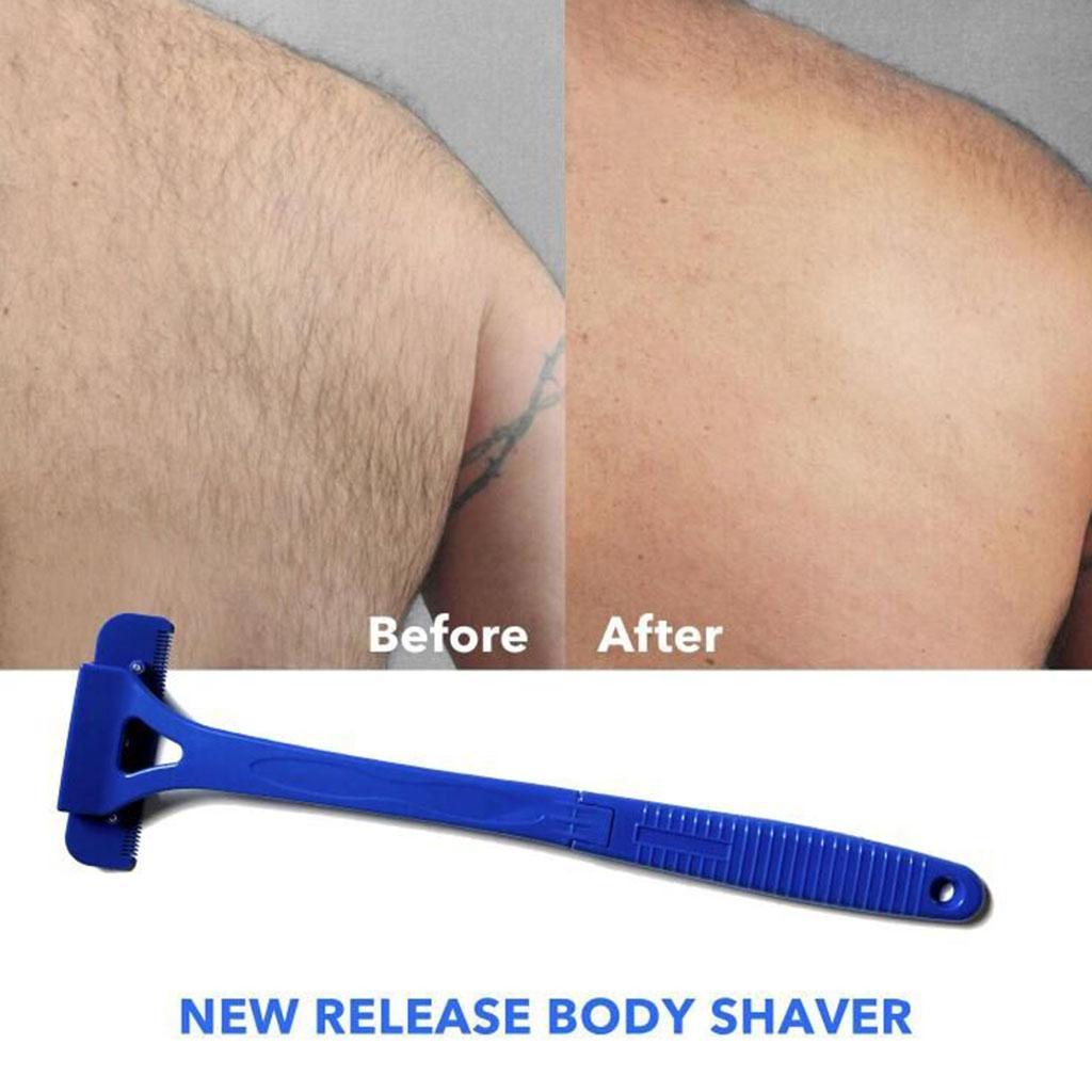 Men's Painless Handheld Armpit Chest Facial Body Hair Removal Shaver Epilator