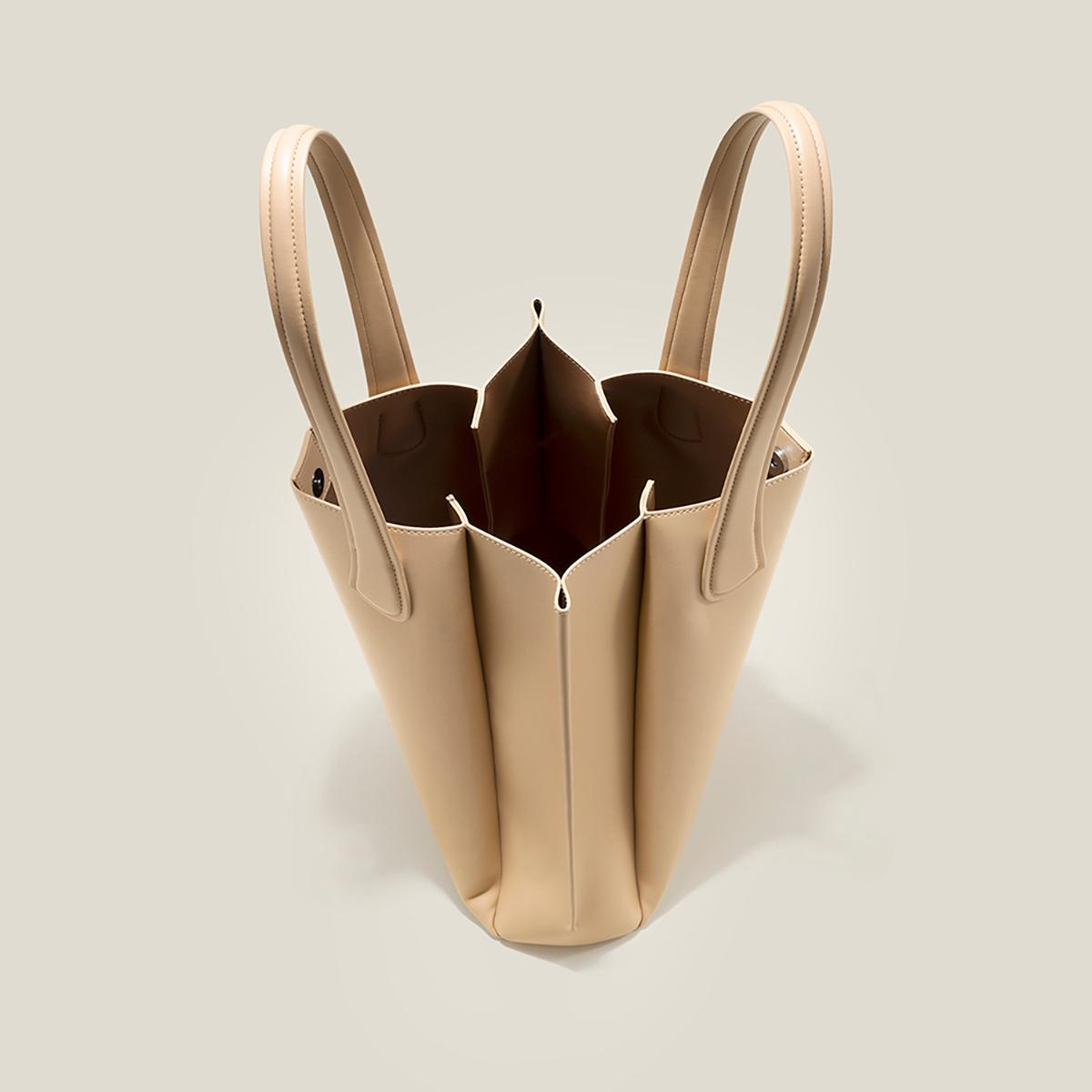 Vascara Túi Tote Over Size Gấp Nếp - TOT 0131