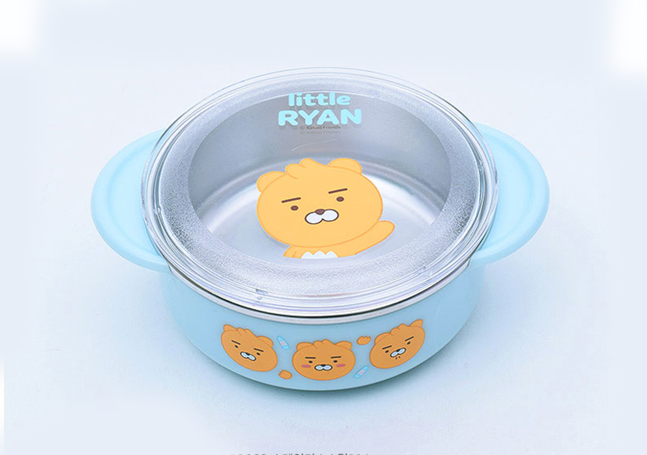 Bát Có Nắp Ryan Kakao Friends Chính Hãng