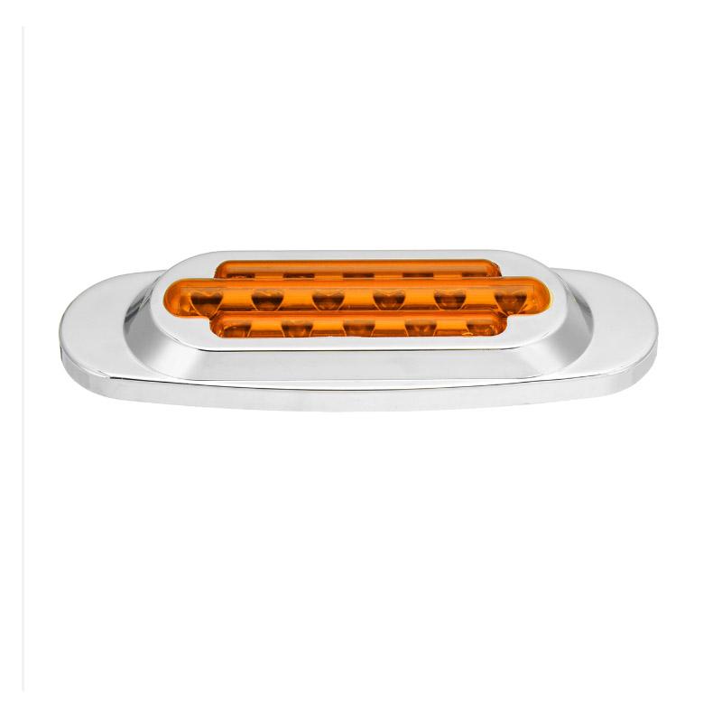 12V 16 LED Side Marker Ánh sáng đèn báo rẽ không thấm nước Đèn cho xe tải Xe tải RV Caravan