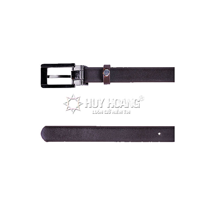 Dây thắt lưng nữ Huy Hoàng da bò 2P màu da, đen, đỏ, nâu, xanh đậm, xanh dương, cam HT5114-15-16-17-18-19-30