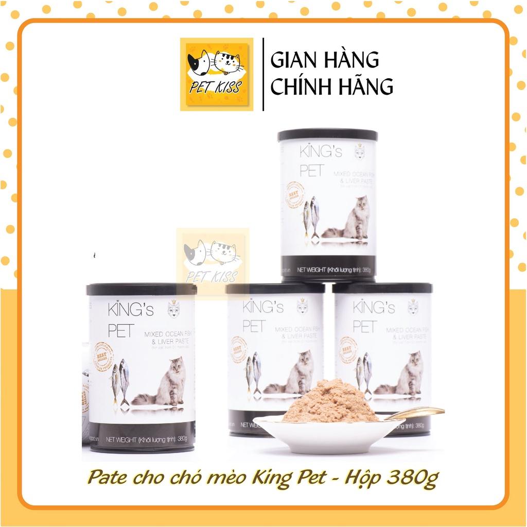 Pate cho chó mèo cao cấp King’s Pet, lon 380g