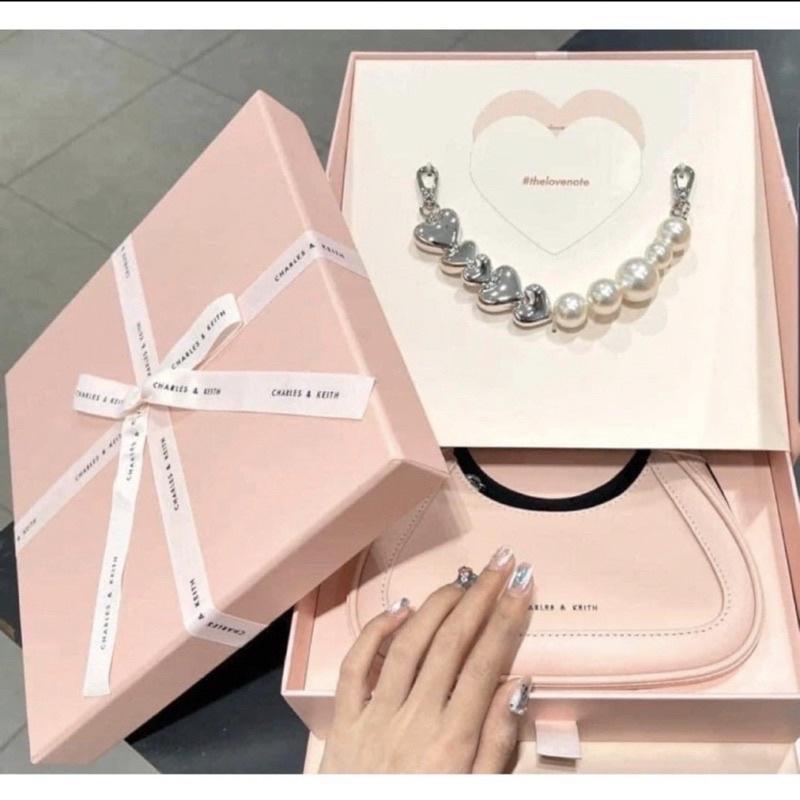 Túi Ngọc Hộp Nơ Hồng Zize 20cm xách tay sang chảnh hàng chuẩn loại 1