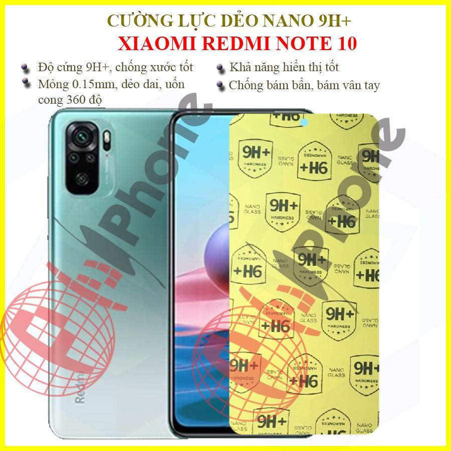 Dán cường lực dẻo nano dành cho Xiaomi Redmi Note 10 4G