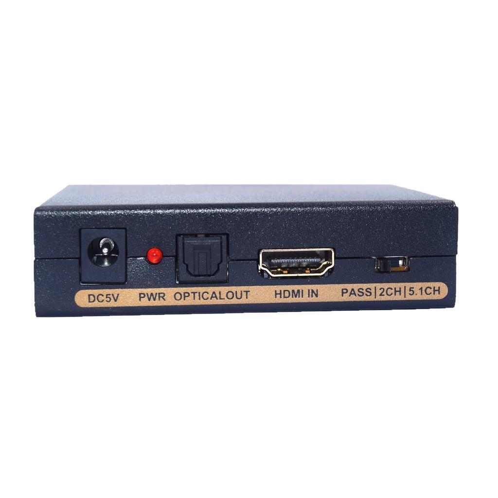 Audio Extractor Splitter to SPDIF RCA L/R Analog Output Converter UK