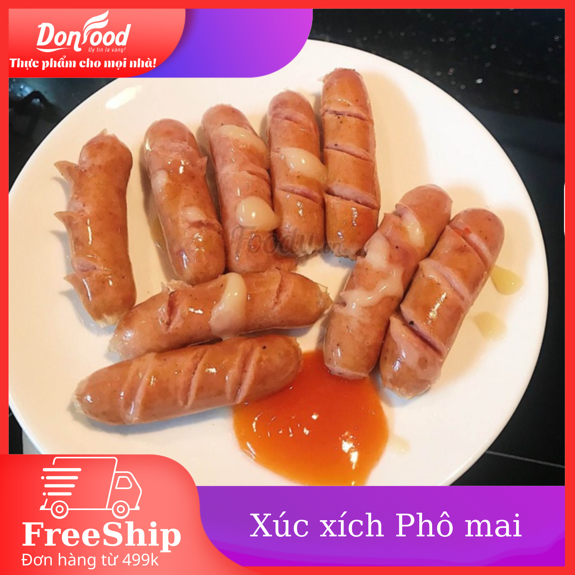 [ Chỉ giao HN] -Xúc Xích Phô mai Đức -250gr