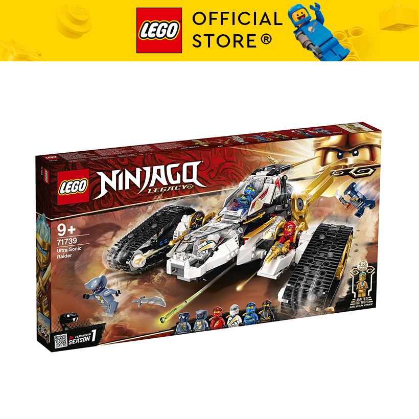 LEGO Ninjago 71739 Xe đua địa hình sóng âm (725 chi tiết)