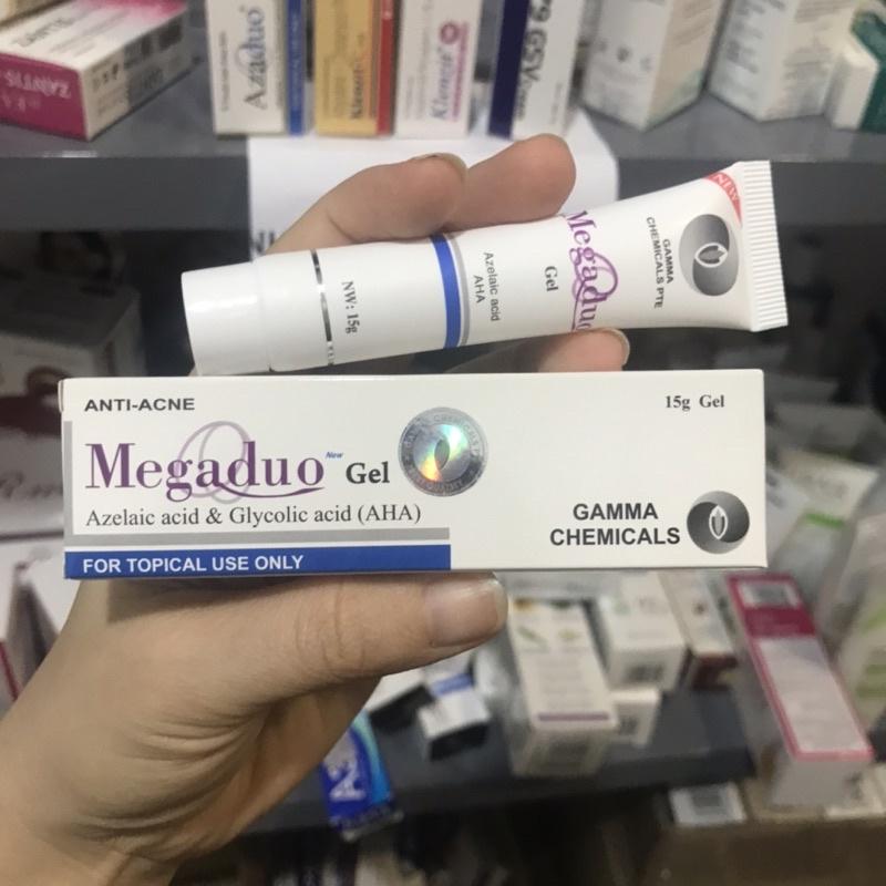 Megaduo Gel New AHA 15g hỗ trợ mụn ẩn thâm mụn