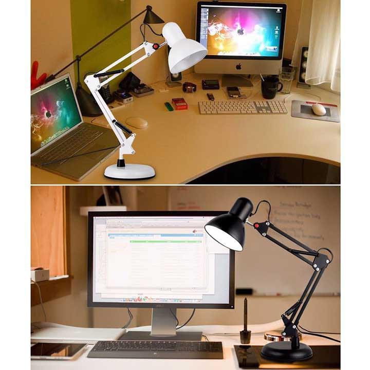 Đèn Để Bàn Có Đế Desk Lamp Xoay 360 Điều Chỉnh Mọi Góc Độ