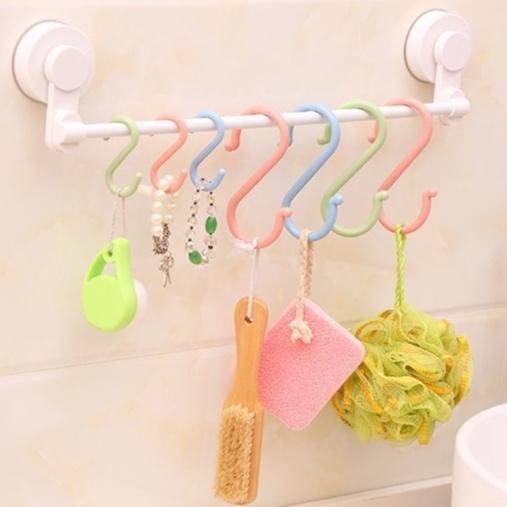 Móc Chữ S Nhựa Cao Cấp Treo Quần Áo - Treo Đồ Đạc - Treo Hàng Đa Năng DUASHOP
