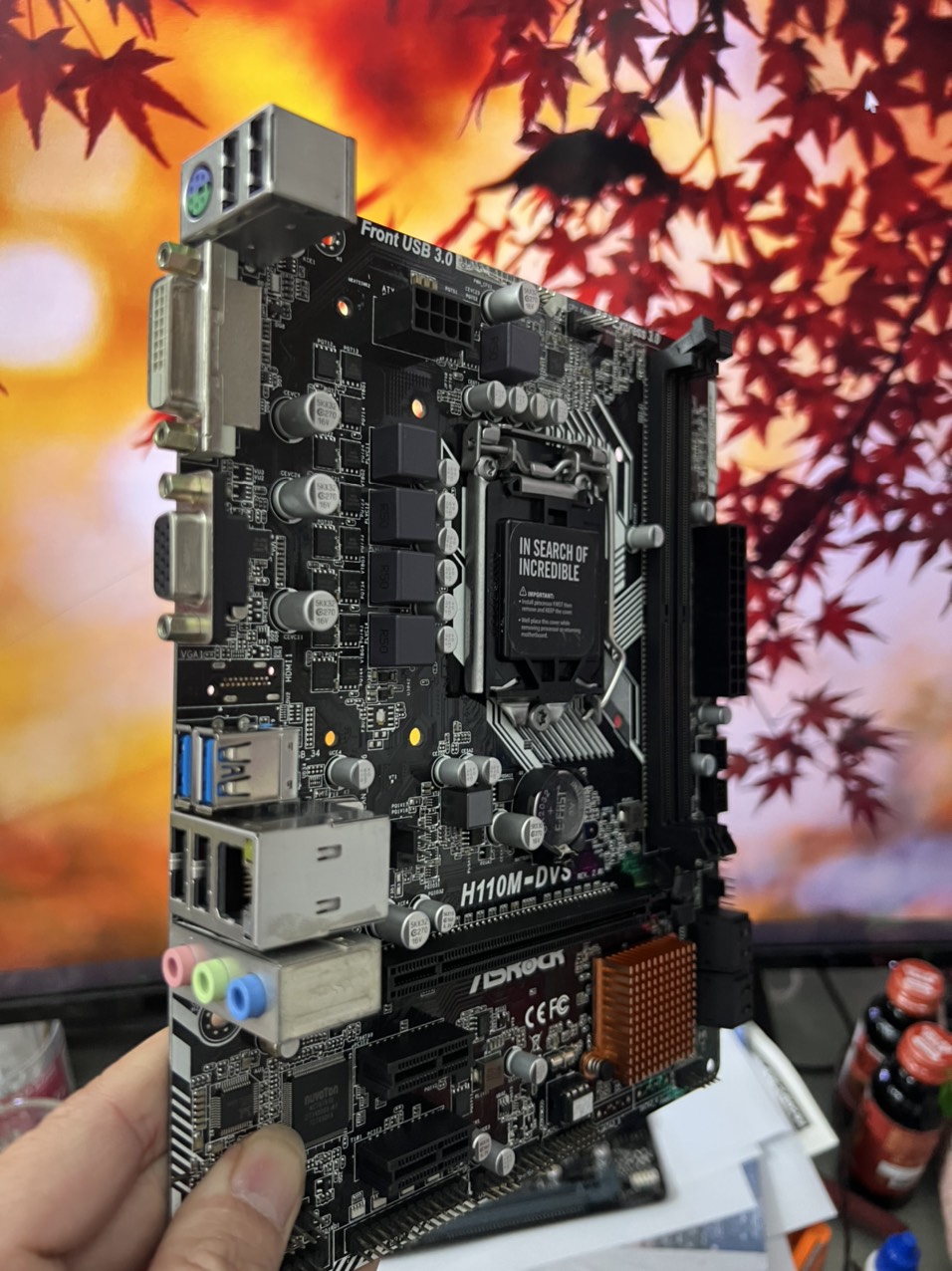 Bo Mạch Chủ (Mainboard) ASRock H110M-DVS - HÀNG CHÍNH HÃNG