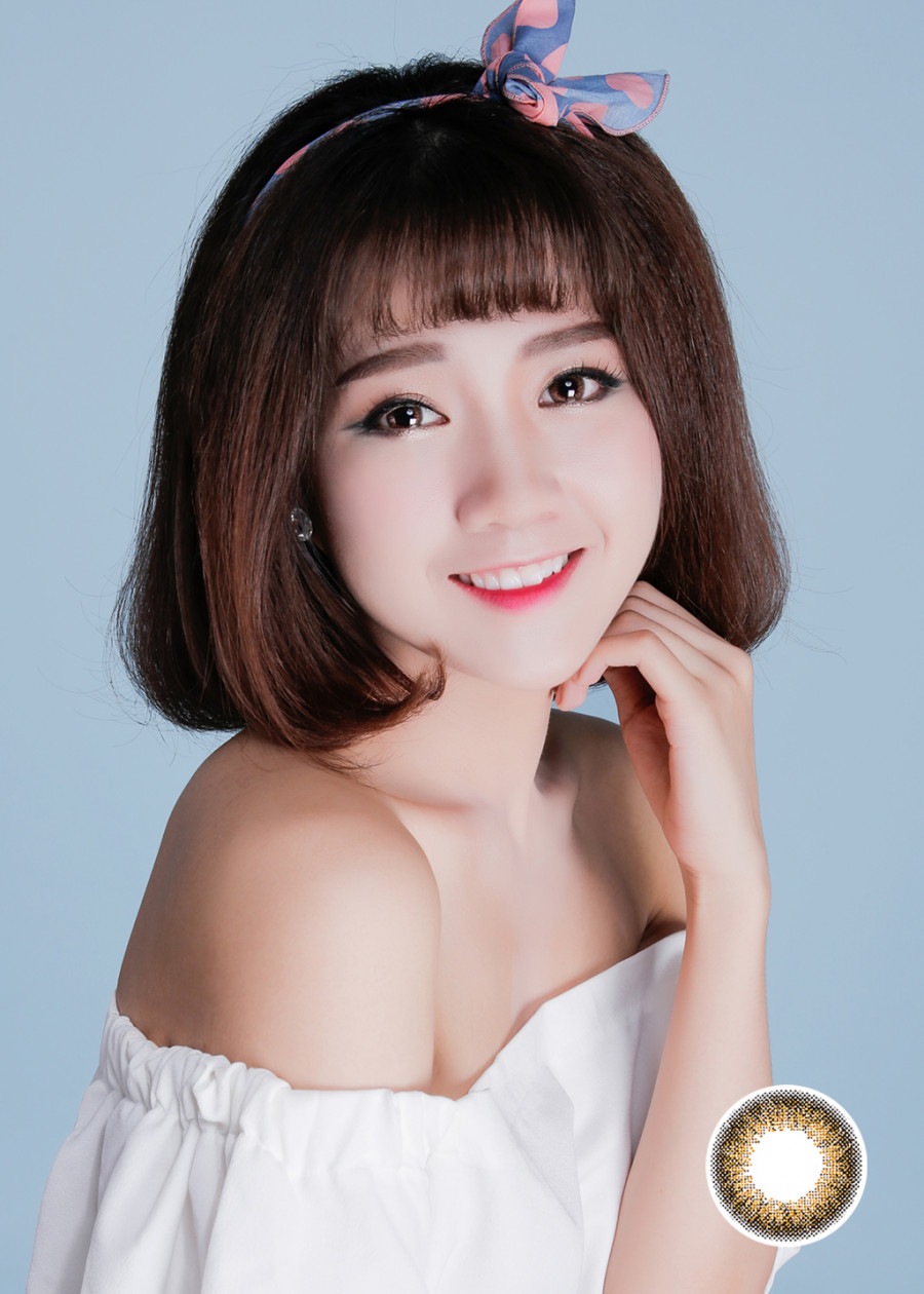 Kính Áp Tròng Dùng 3 Tháng Eye Secret KM3T - Milano Coco