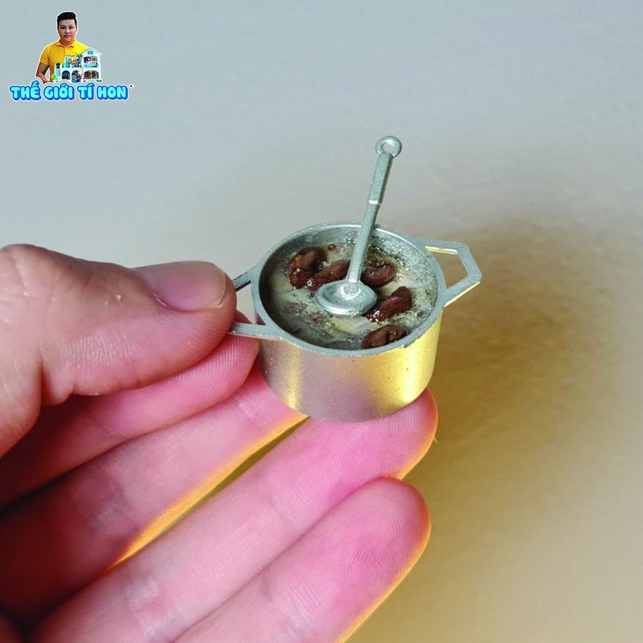 Mô Hình Xe Hàng Rong Sài Gòn Xưa Tí Hon - Thế Giới Tí Hon- GÁNH CHÁO LÒNG HR19
