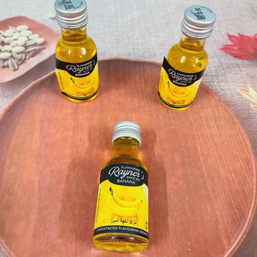 Hương, tinh mùi chuối hiệu Rayner's Banana Favouring 28ml