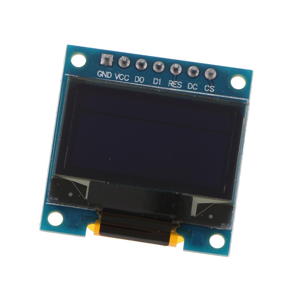 0.96 Inch SPI IIC 128X64 OLED LCD LED Display Module For  Yellow+Blue