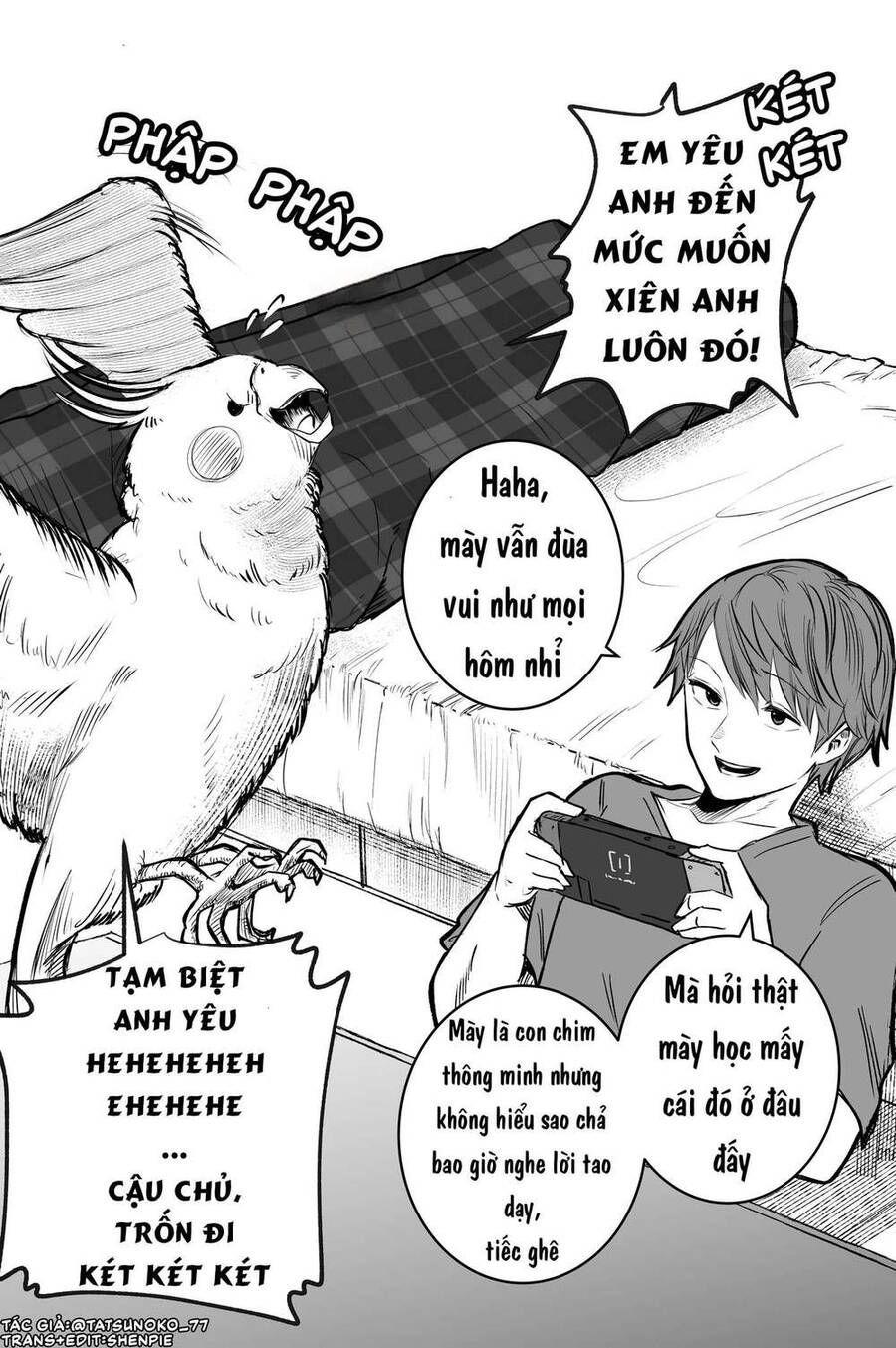 điều mà chú vẹt muốn cảnh báo chapter 2 1