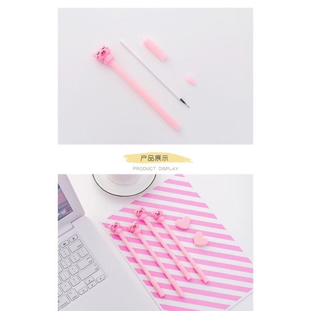 Bút mực nước bé heo hồng cute