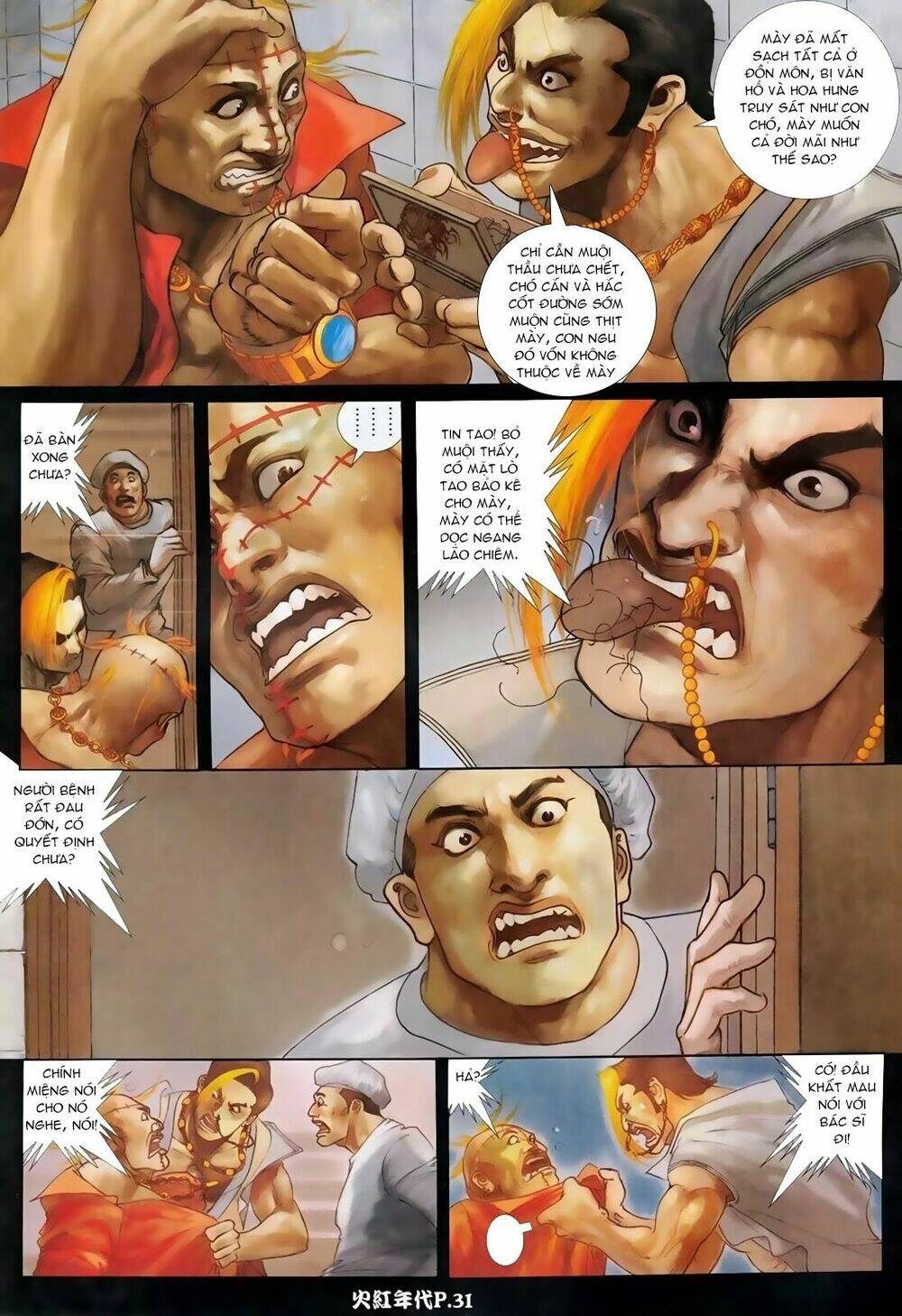 hỏa hồng niên đại hắc cốt đường chapter 78 24