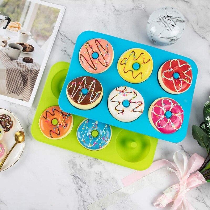 ✿✿✿Khuôn Silicon Donut Làm Bánh Ngọt,Bánh Mì️FREESHIP️Khay Nướng Bánh Chống Dính Đa Năng✿✿✿