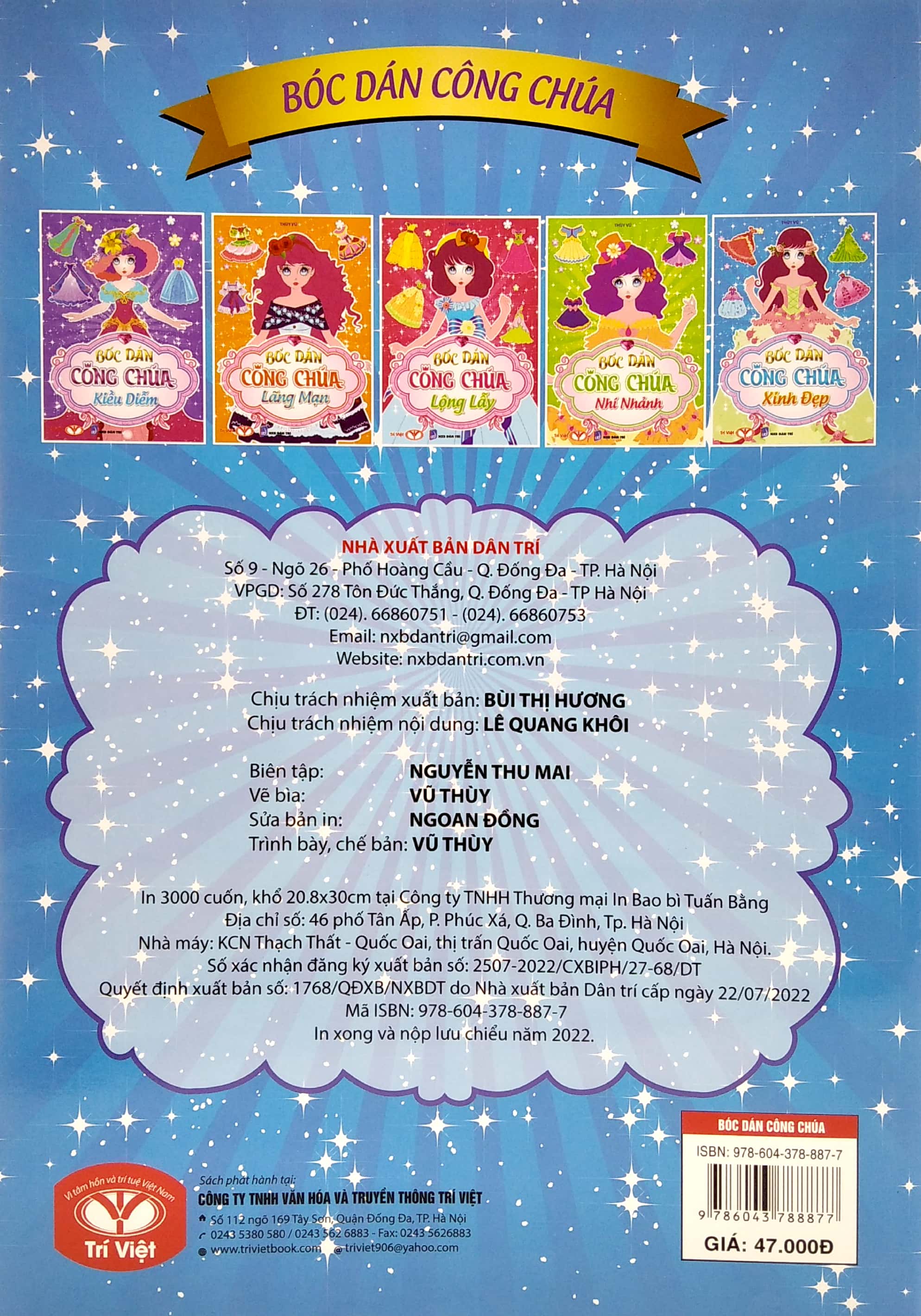 Bóc Dán - Công Chúa Xinh Đẹp