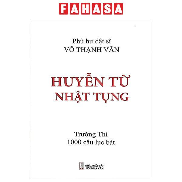 Sách - Huyễn Từ Nhật Tụng
