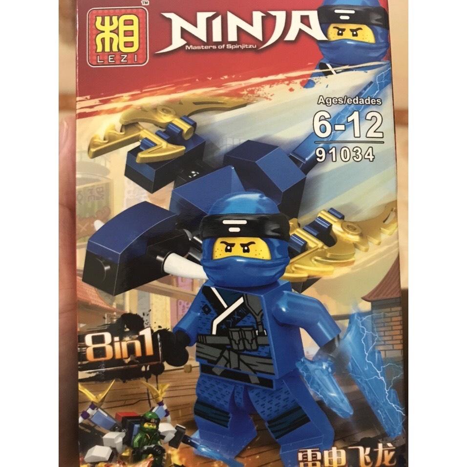 Lego cho bé đồ chơi lego xếp hình Ninja đồ chơi sáng tạo cho con