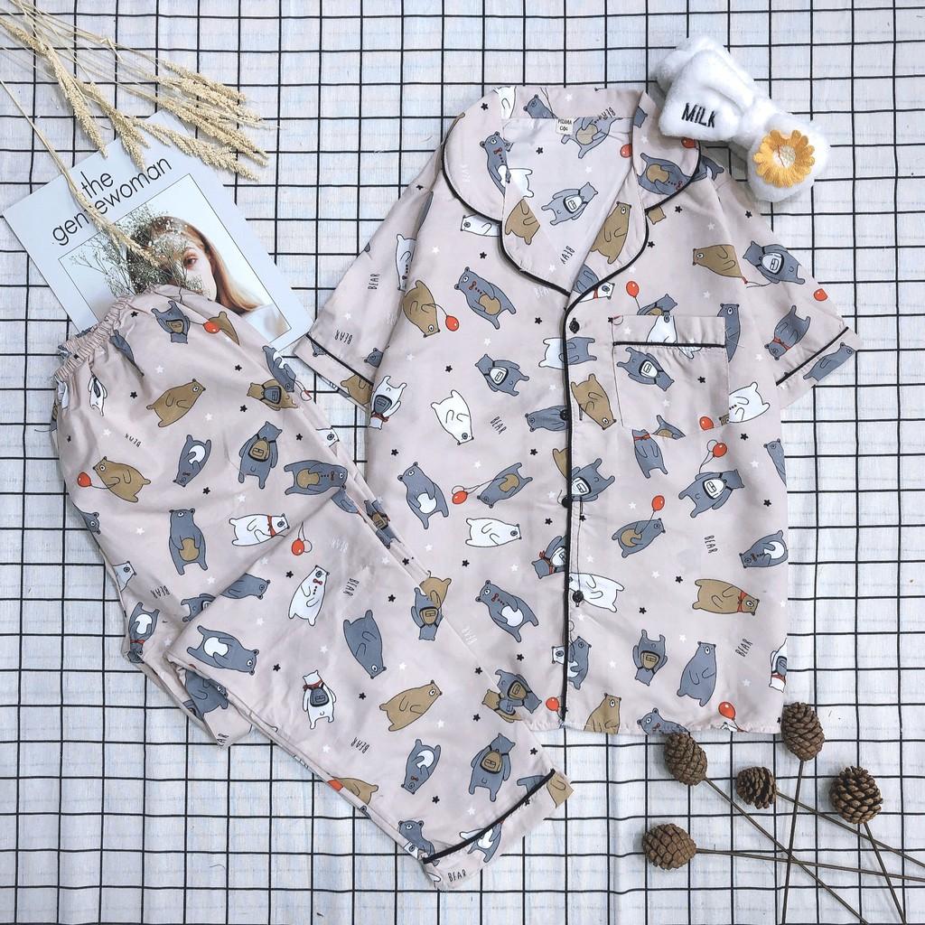 Bộ Pijama tay ngắn quần dài