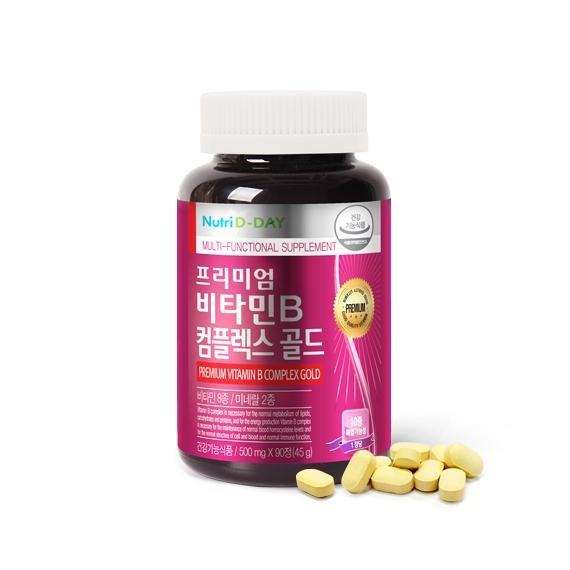 Viên uống Nutri D-Day Vitamin B Complex Gold giảm căng thẳng mệt mỏi