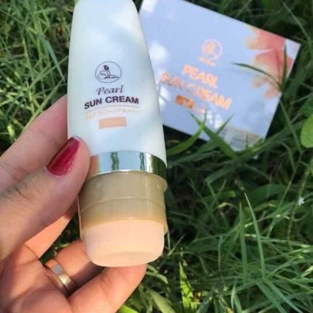 Kem Chống Nắng Pearl Sun Cream SPF 50 PA+++ Mini Garden