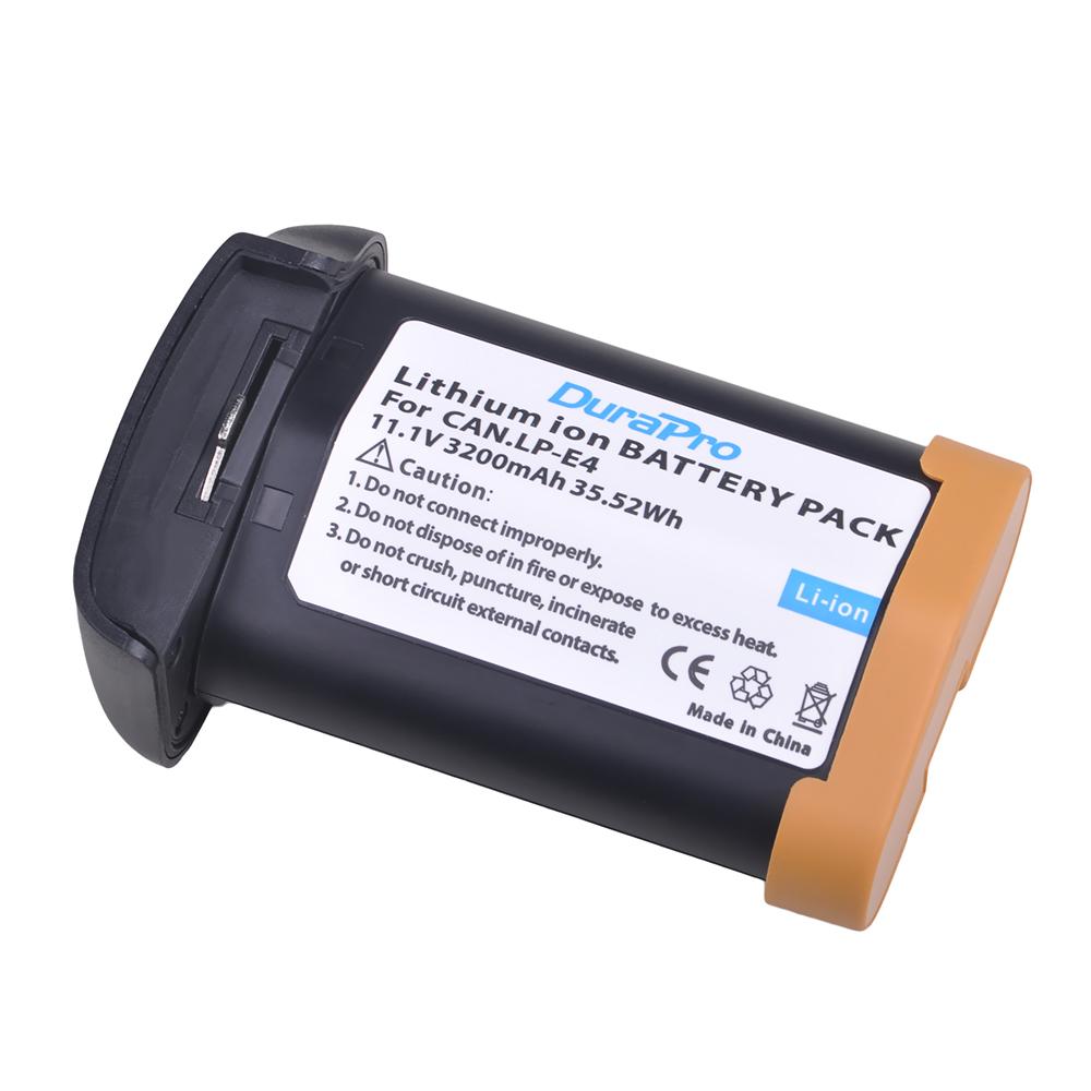 1 Pin 11.1V 3200MAH LP-E4 LP E4 LP-E4N Pin Máy Ảnh Cho Canon EOS 1D Mark III,EOS-1D Mark IV,EOS 1Ds Mark III,EOS 1D C,EOS 1D X