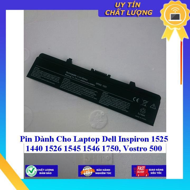 Pin dùng cho Laptop Dell Inspiron 1525 1440 1526 1545 1546 1750 - Hàng Nhập Khẩu  MIBAT170