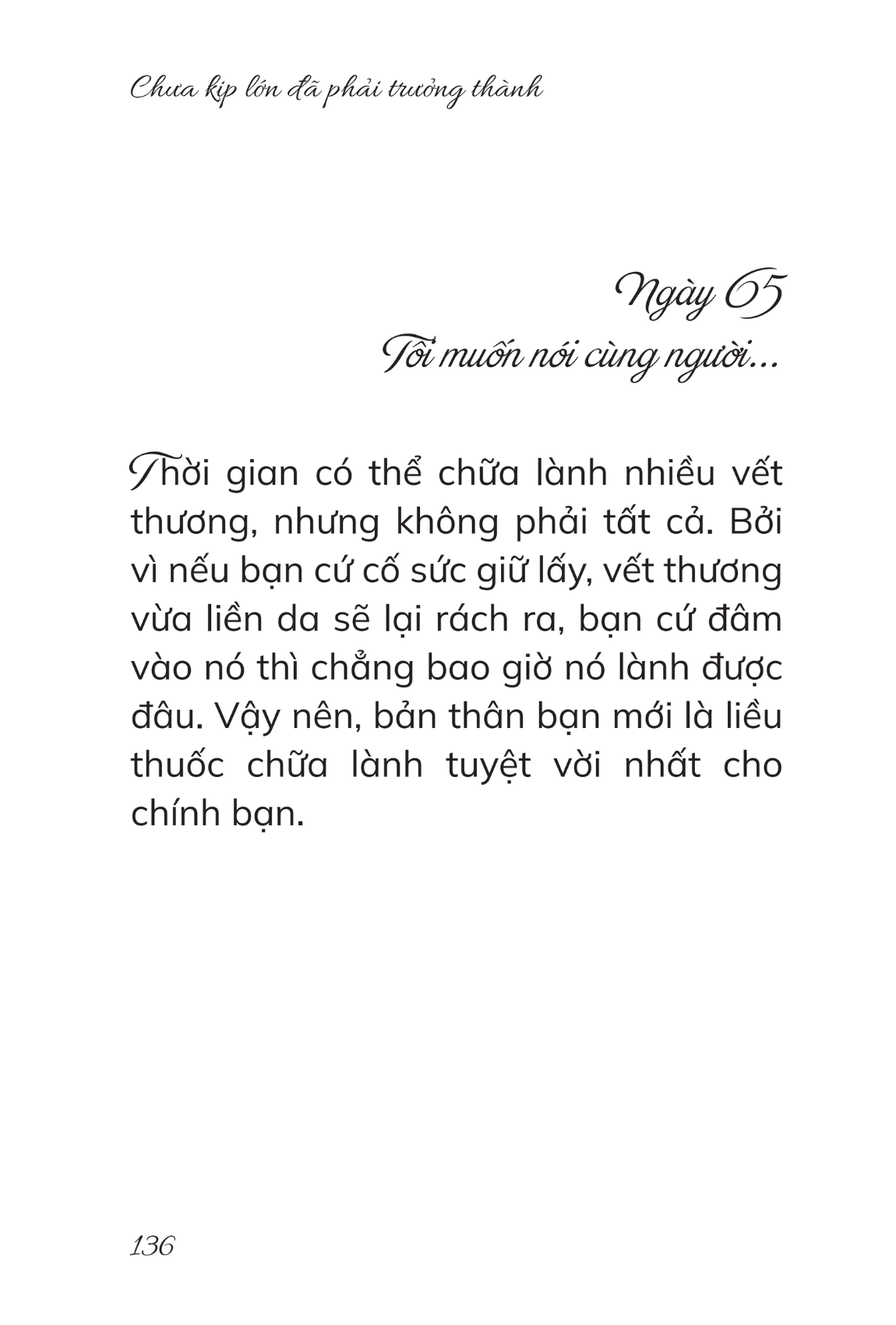 The Journey Of Youth - Chưa Kịp Lớn Đã Phải Trưởng Thành