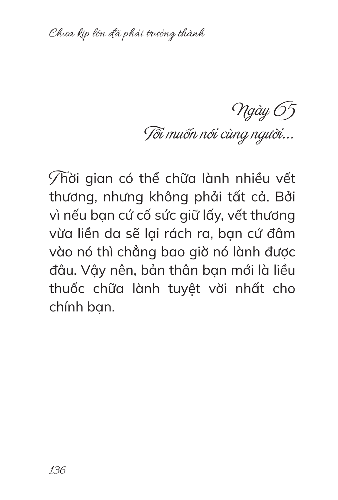 The Journey Of Youth - Chưa Kịp Lớn Đã Phải Trưởng Thành (Song Ngữ Việt - Anh)