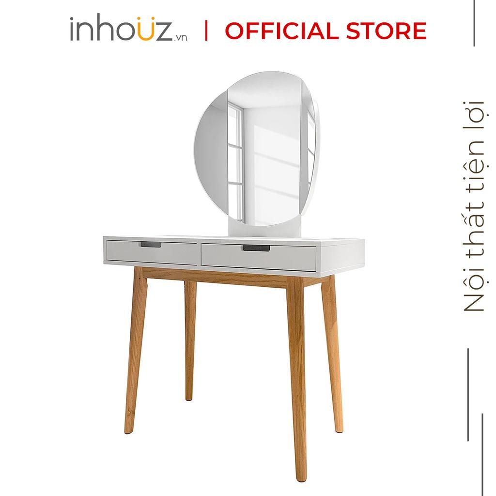 Bàn trang điểm gỗ - gương gập - Lindholm dressing table - INHOUZ - HOTD0002